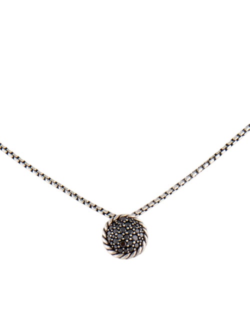 David Yurman Diamond Pendant Necklace