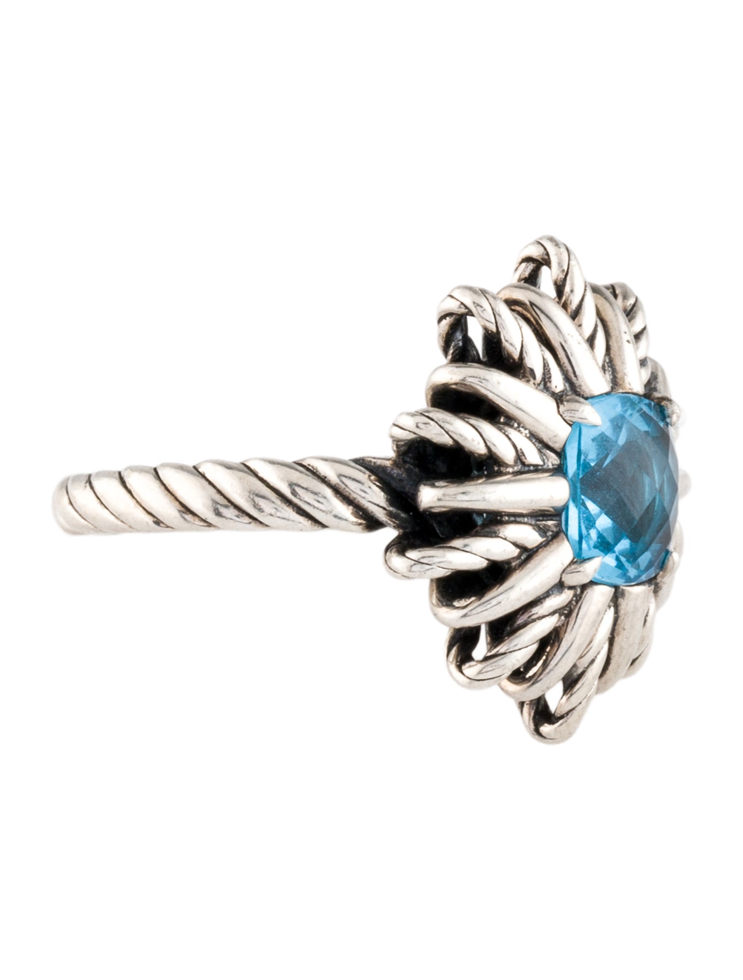 David Yurman Topaz Starburst Ring
