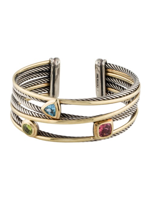 David Yurman Multistone Crossover Cuff