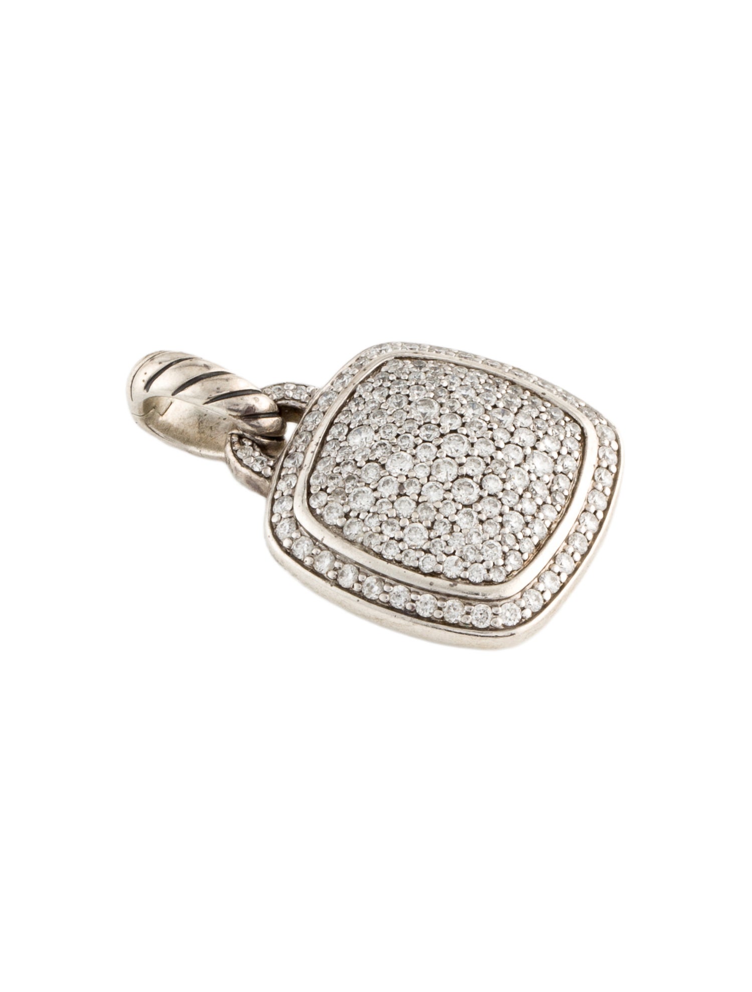 David Yurman 1.55ctw Diamond Albion Enhancer Pendant