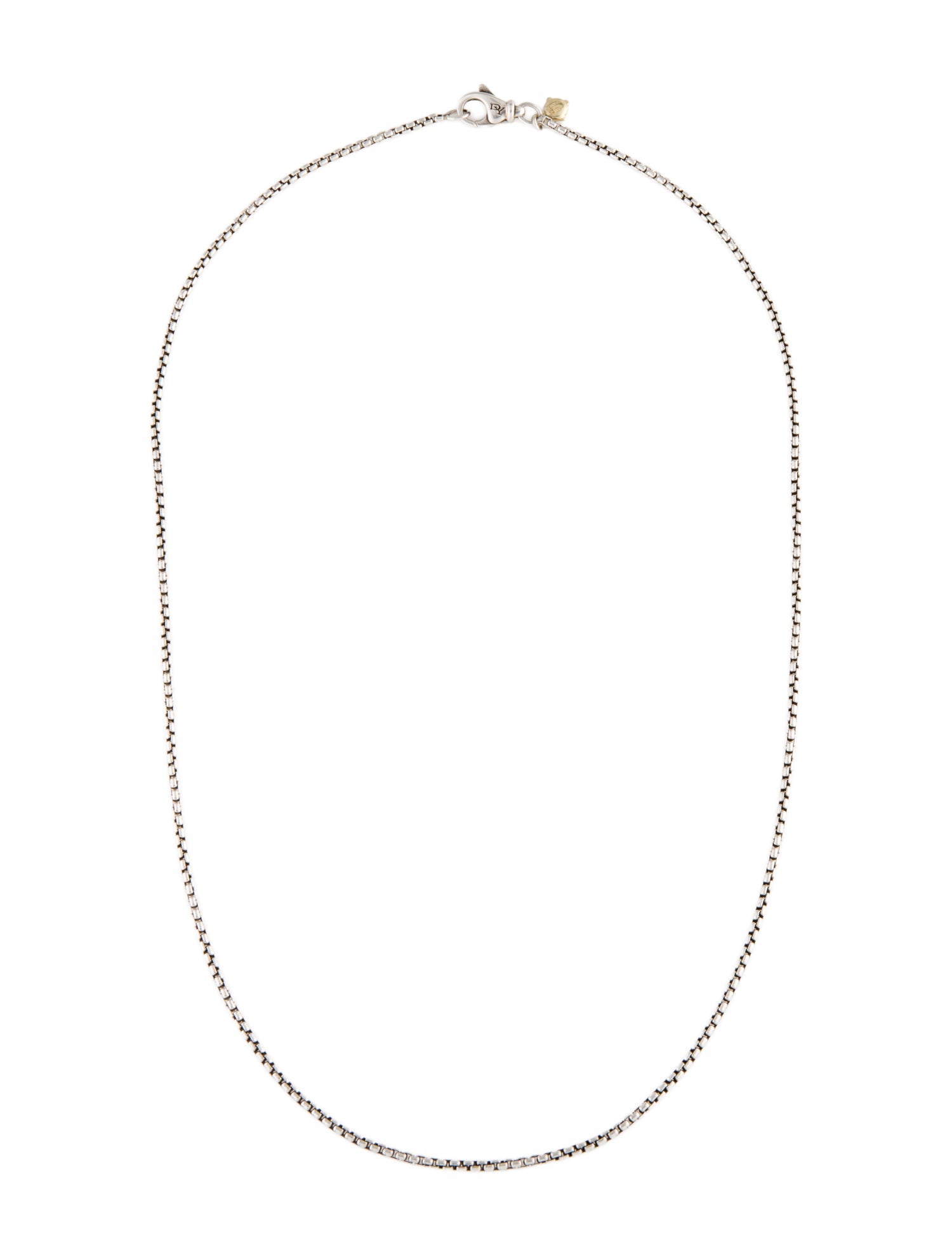 David Yurman Box Chain Necklace