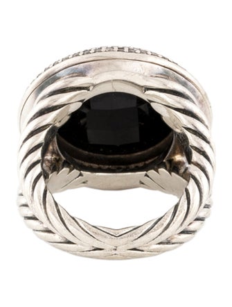 David Yurman Onyx & Diamond Ring