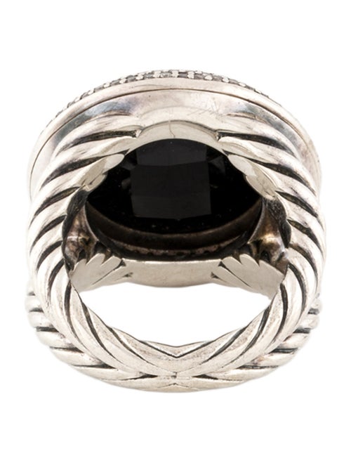 David Yurman Onyx & Diamond Ring