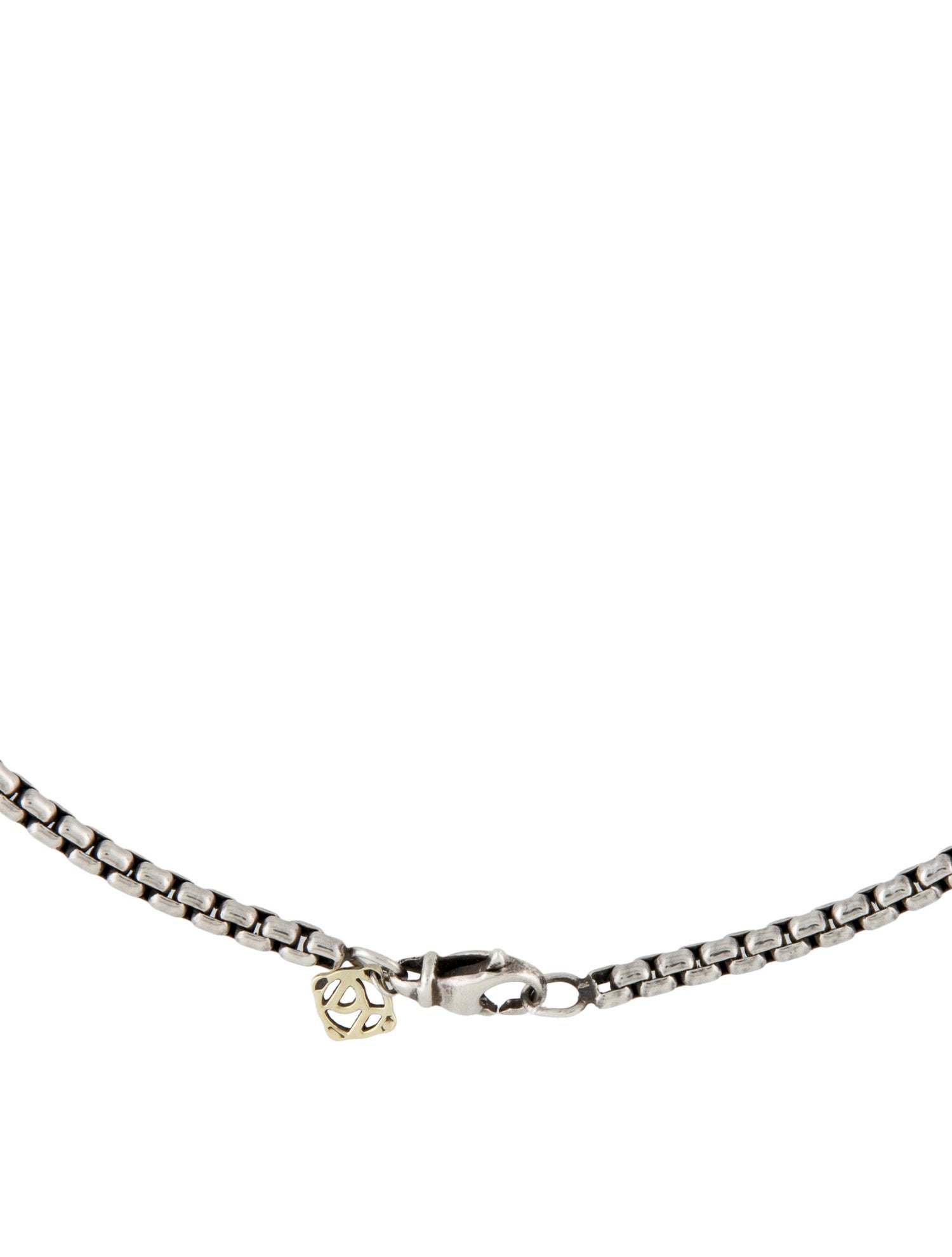 David Yurman Box Chain Necklace