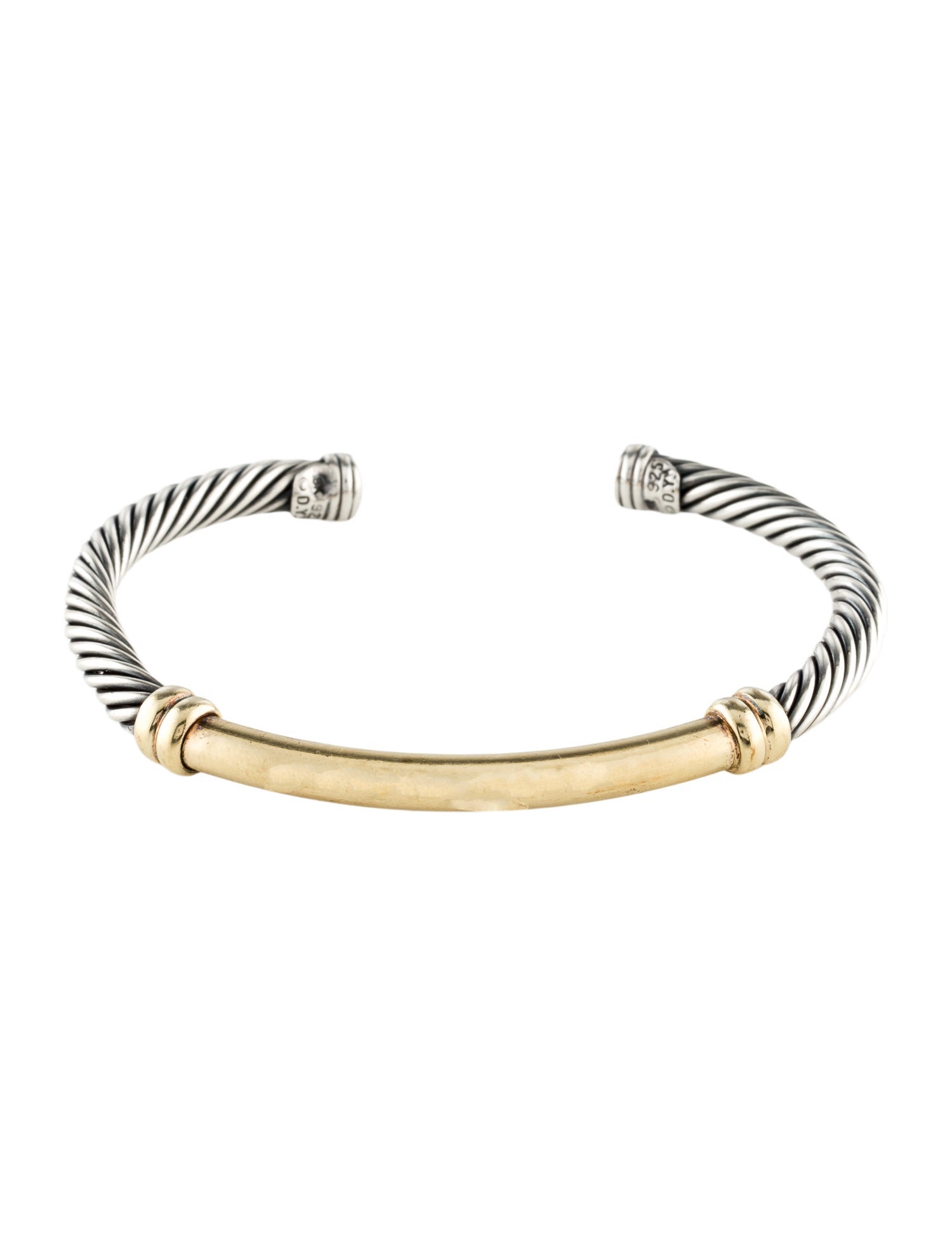 David Yurman Two-Tone Cuff Bracelet