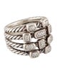 David Yurman Diamond Four-Row Confetti Ring