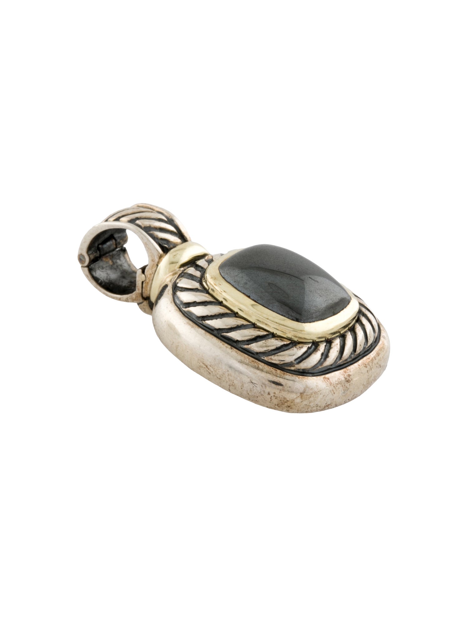 David Yurman Hematine Albion Enhancer Pendant