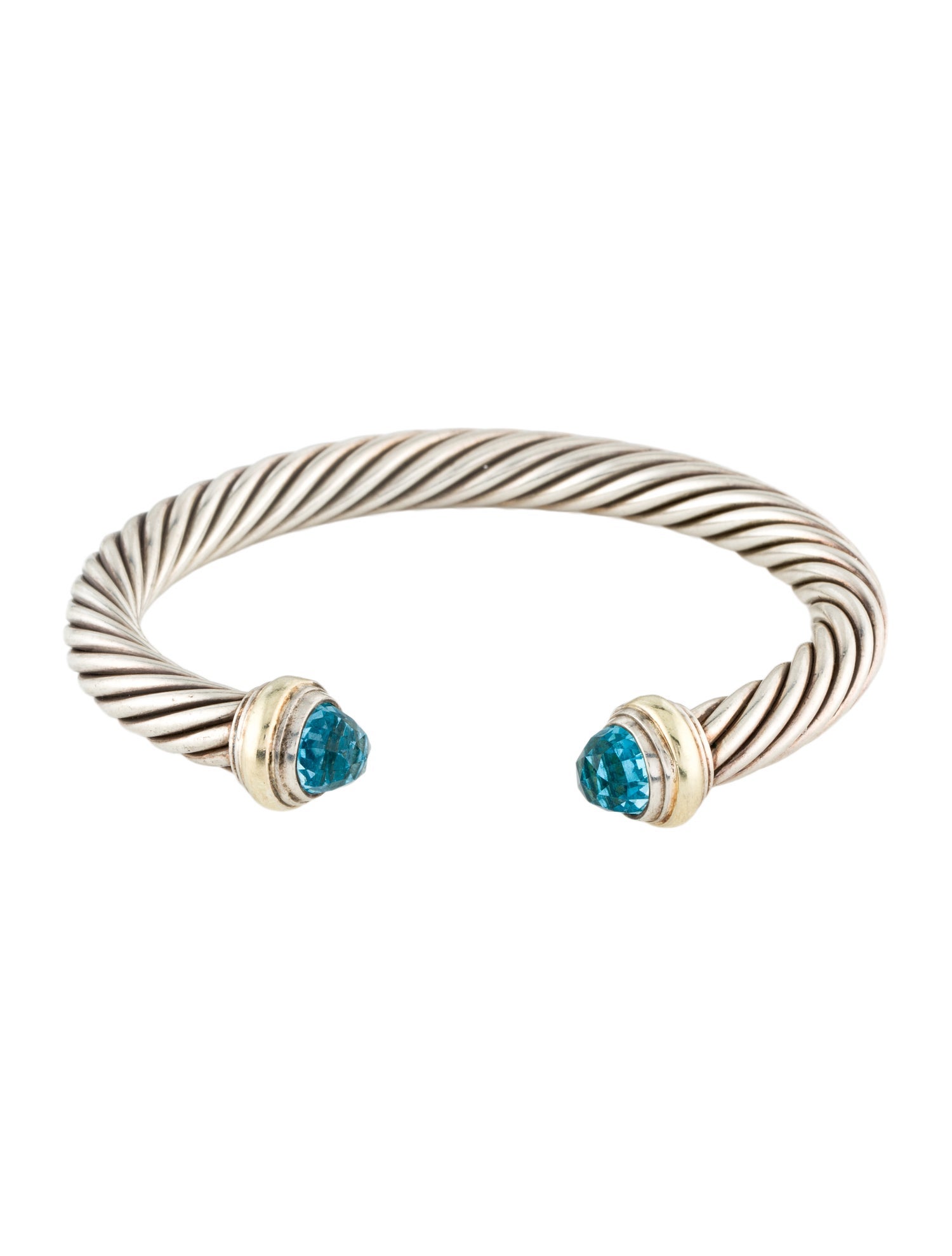 David Yurman Topaz Cable Classic Cuff