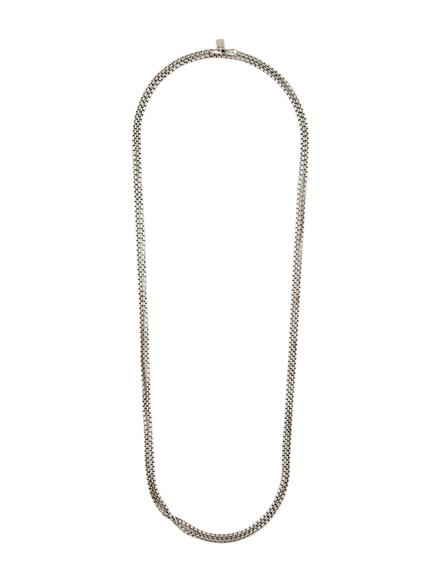 David Yurman Box Chain Necklace