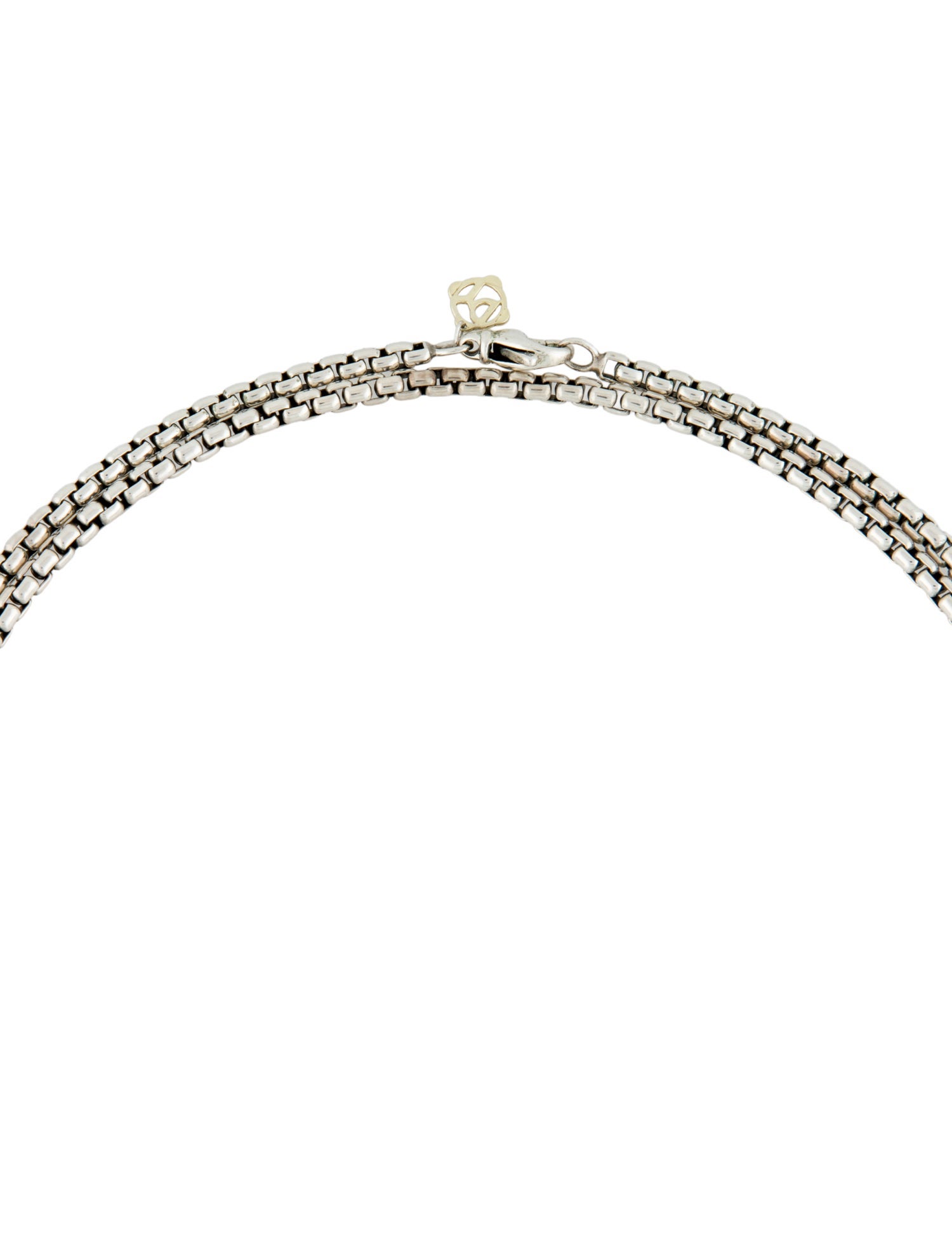 David Yurman Box Chain Necklace