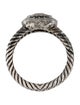 David Yurman Prasiolite & Diamond Petite Albion Ring