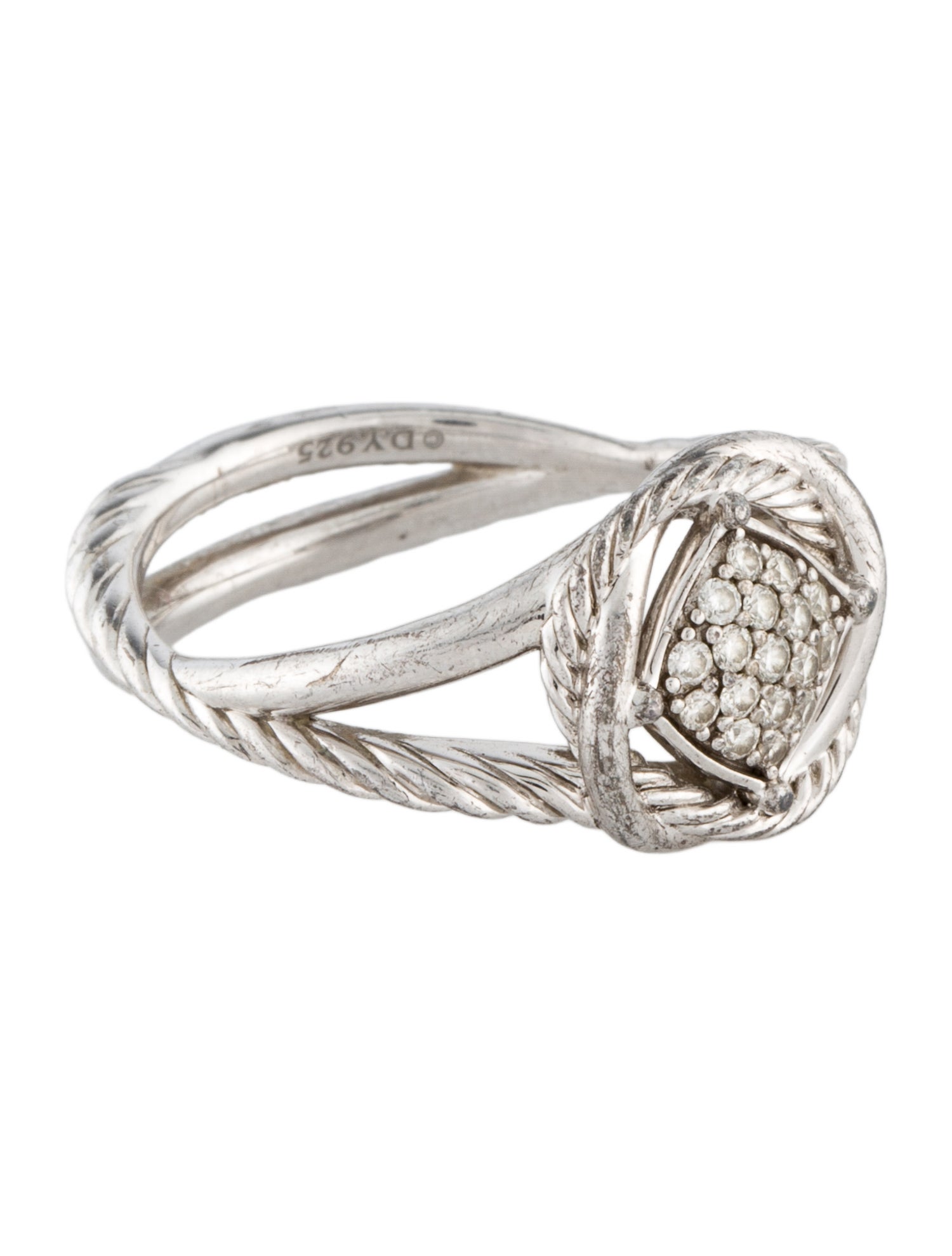 David Yurman Diamond Infinity Cocktail Ring