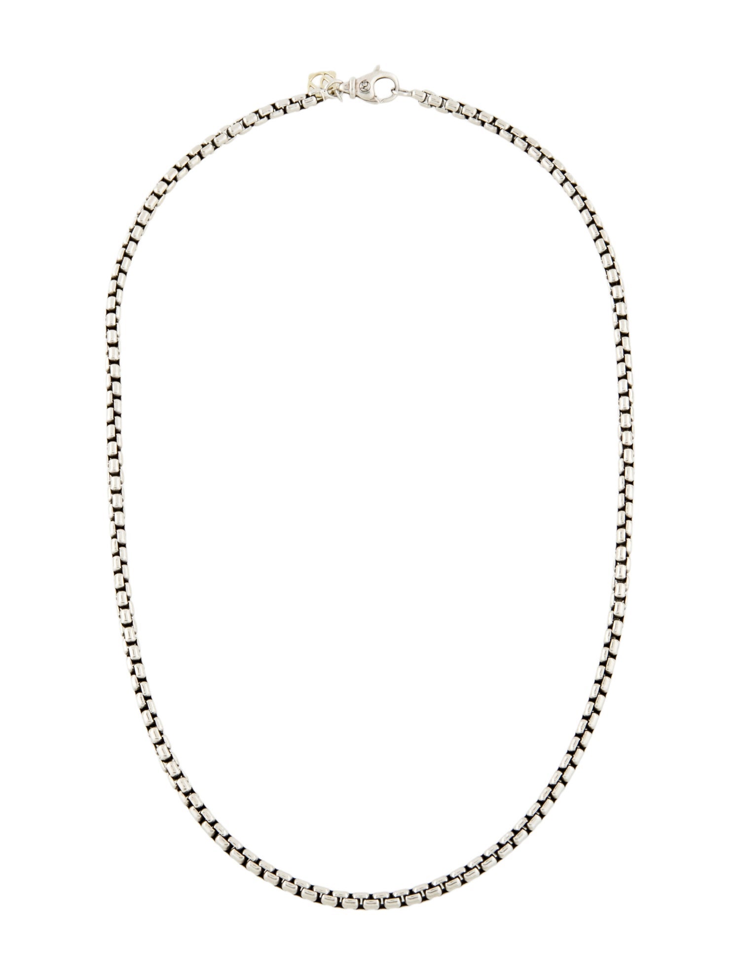 David Yurman Box Chain Necklace