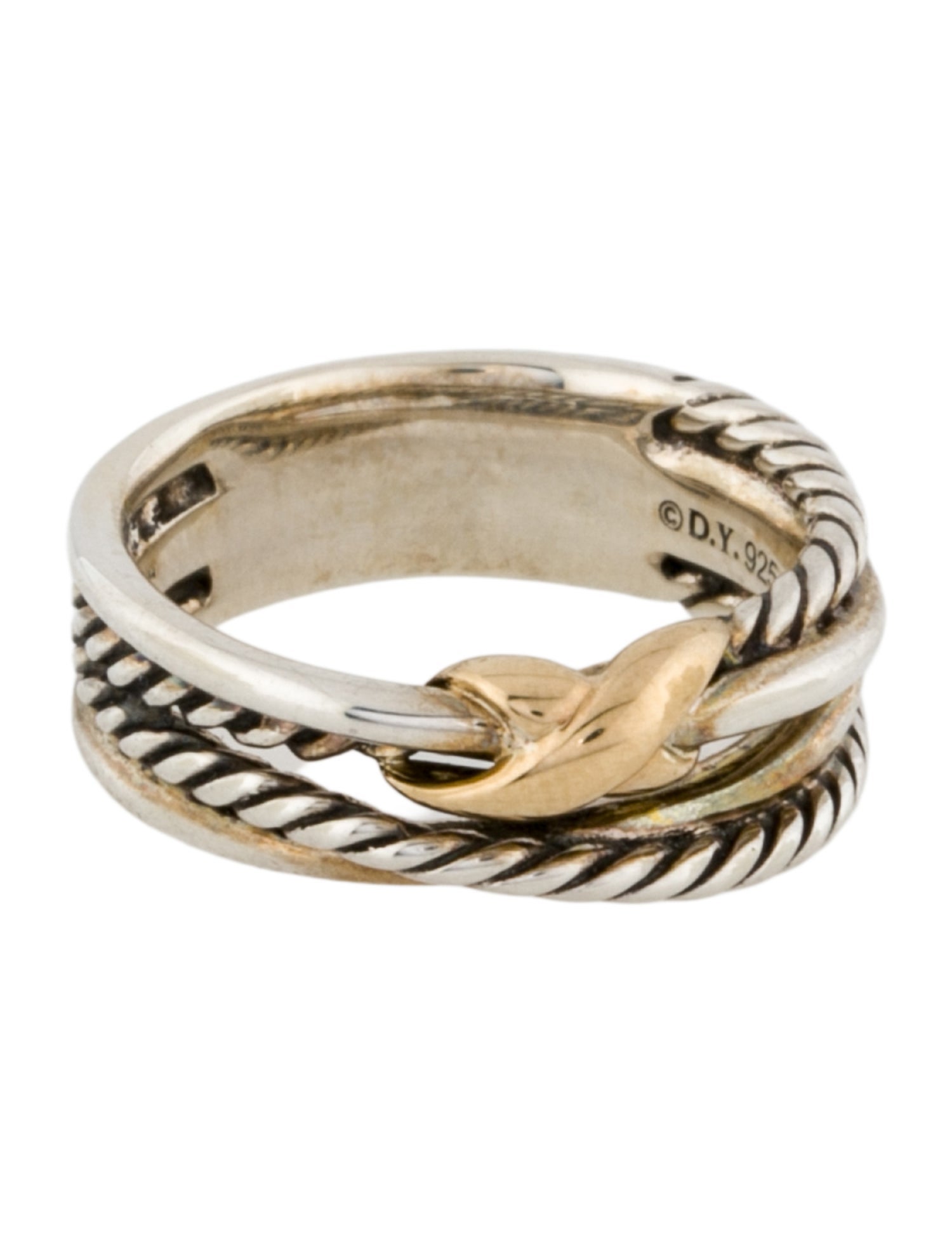 David Yurman X Crossover Band Ring