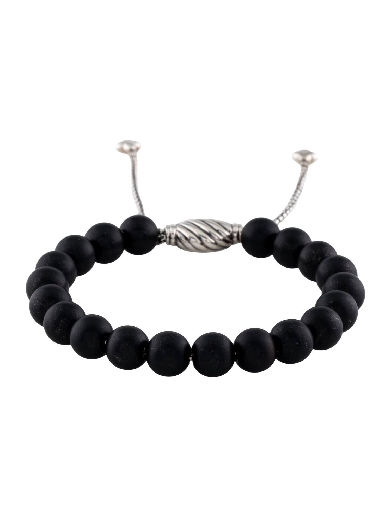 David Yurman Onyx Spiritual Bead Bracelet
