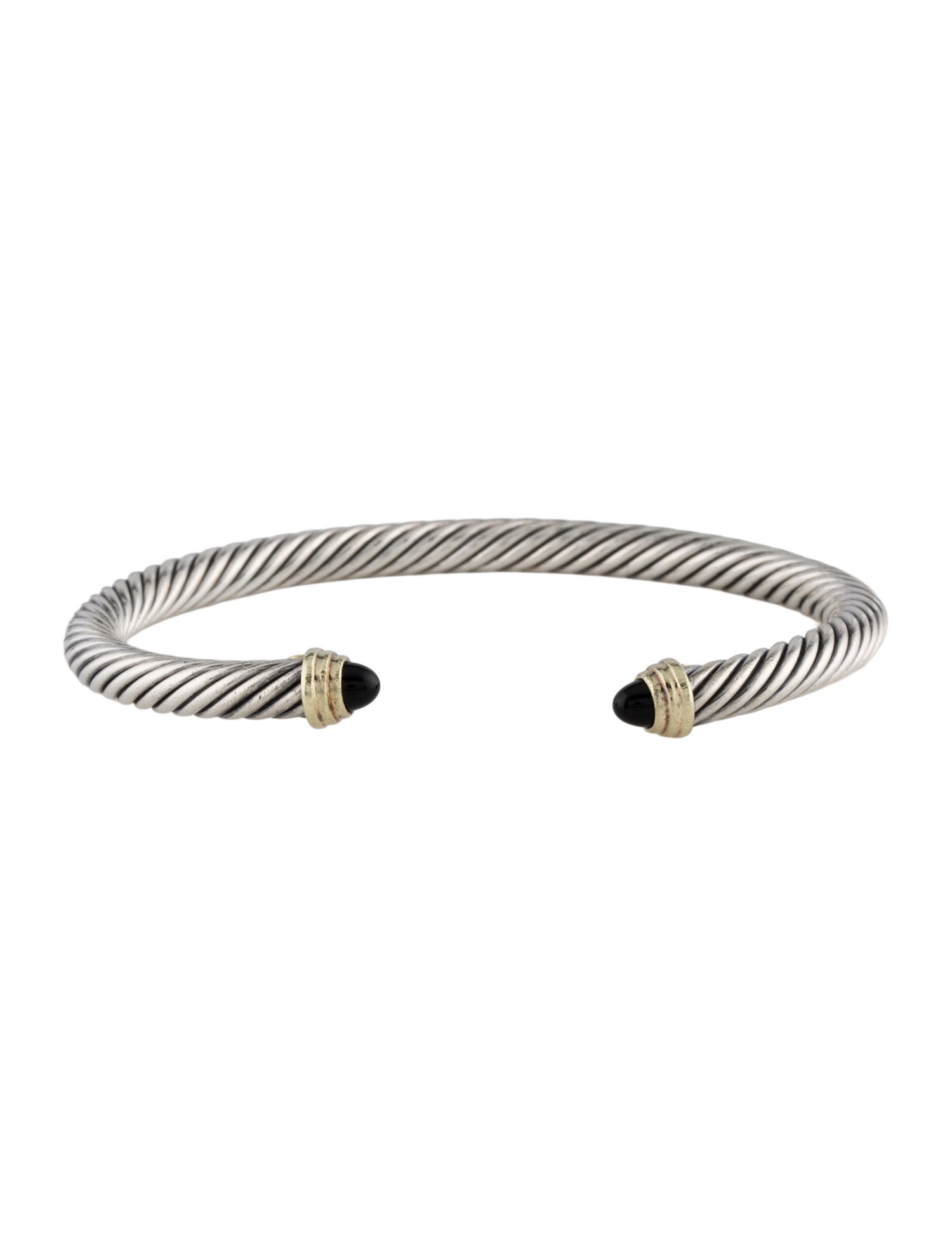 David Yurman Onyx Classic Cable Bracelet