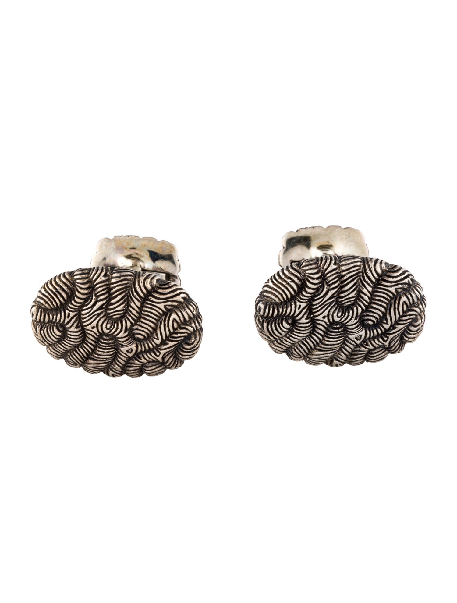 David Yurman Two-Tone Cufflinks
