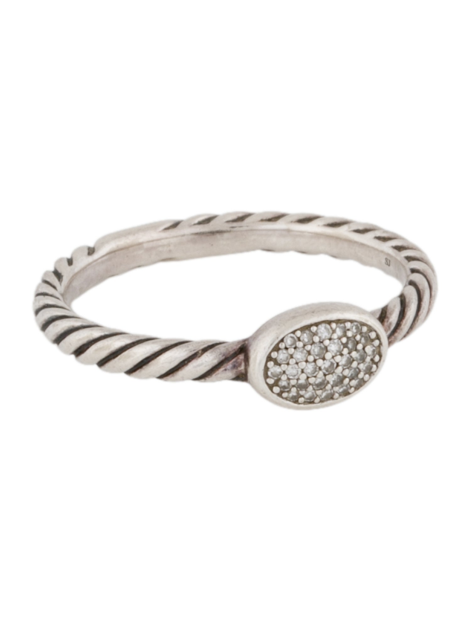 David Yurman Cable Collectibles® Oval Stack Ring