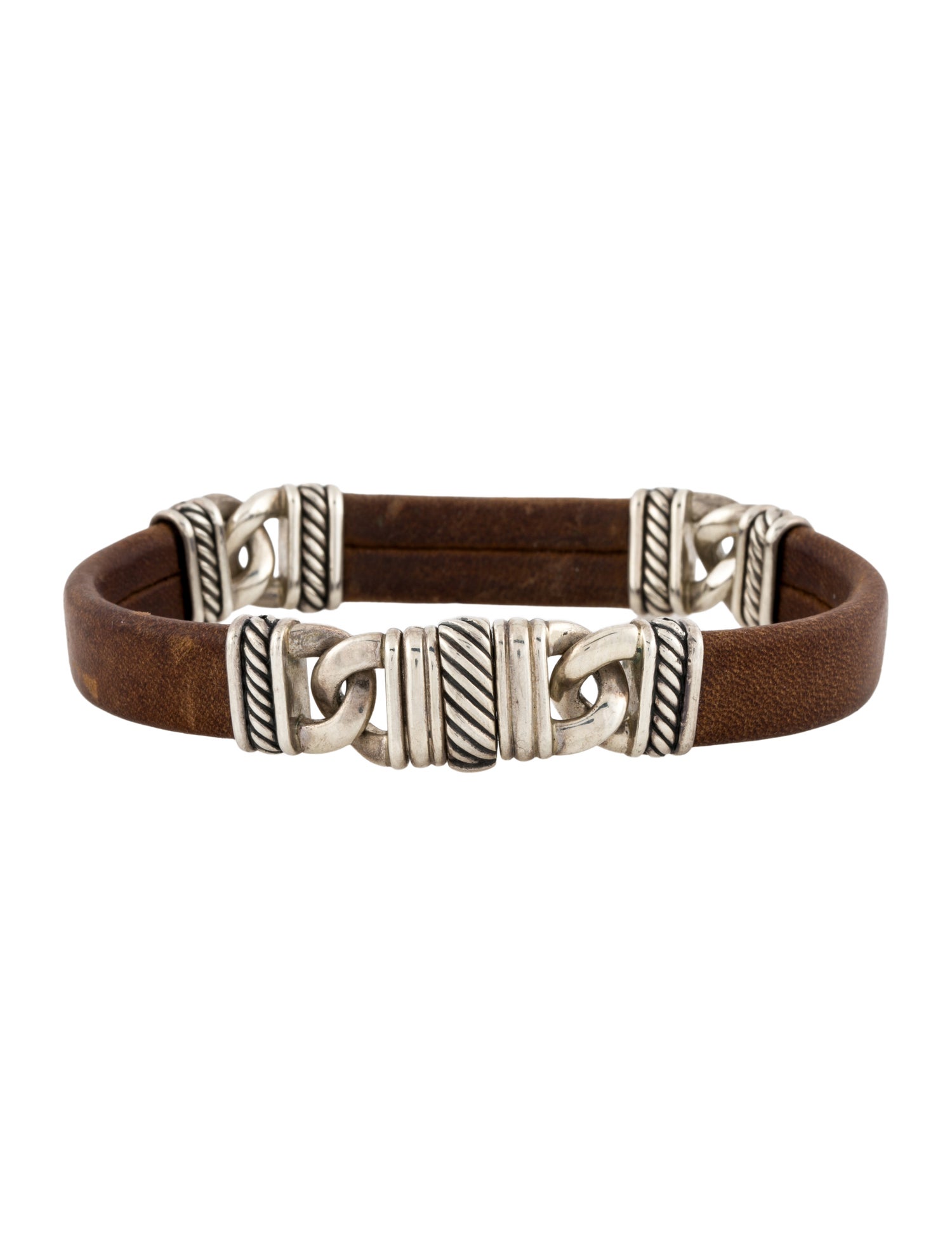 David Yurman Madison Leather Station Bracelet