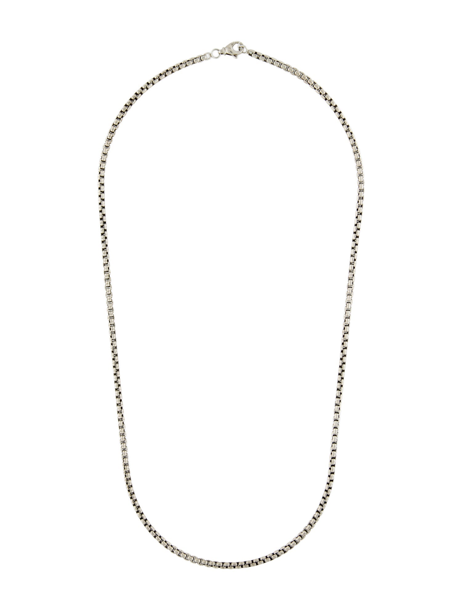 David Yurman Box Chain Necklace