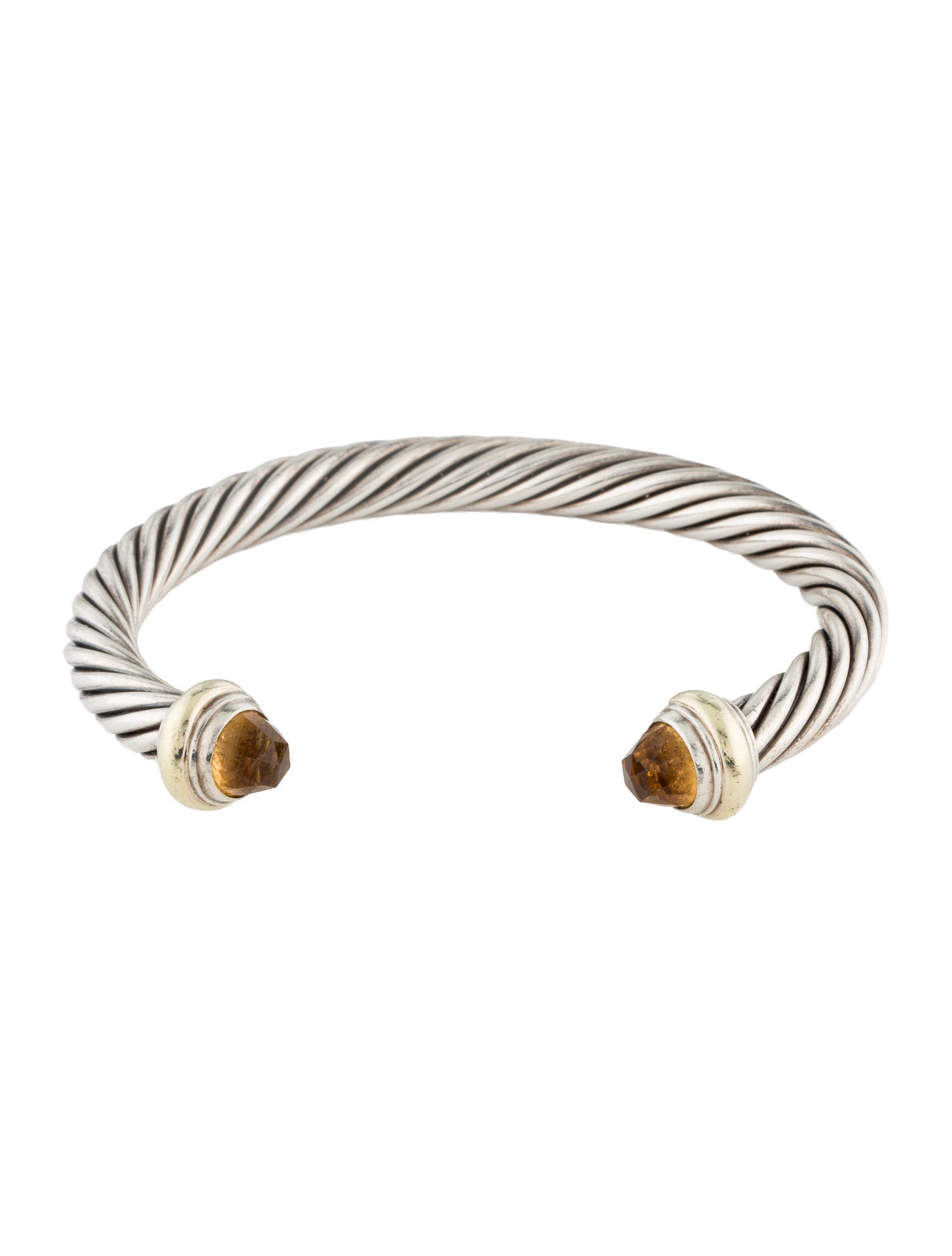 David Yurman Citrine Classic Cable Bracelet
