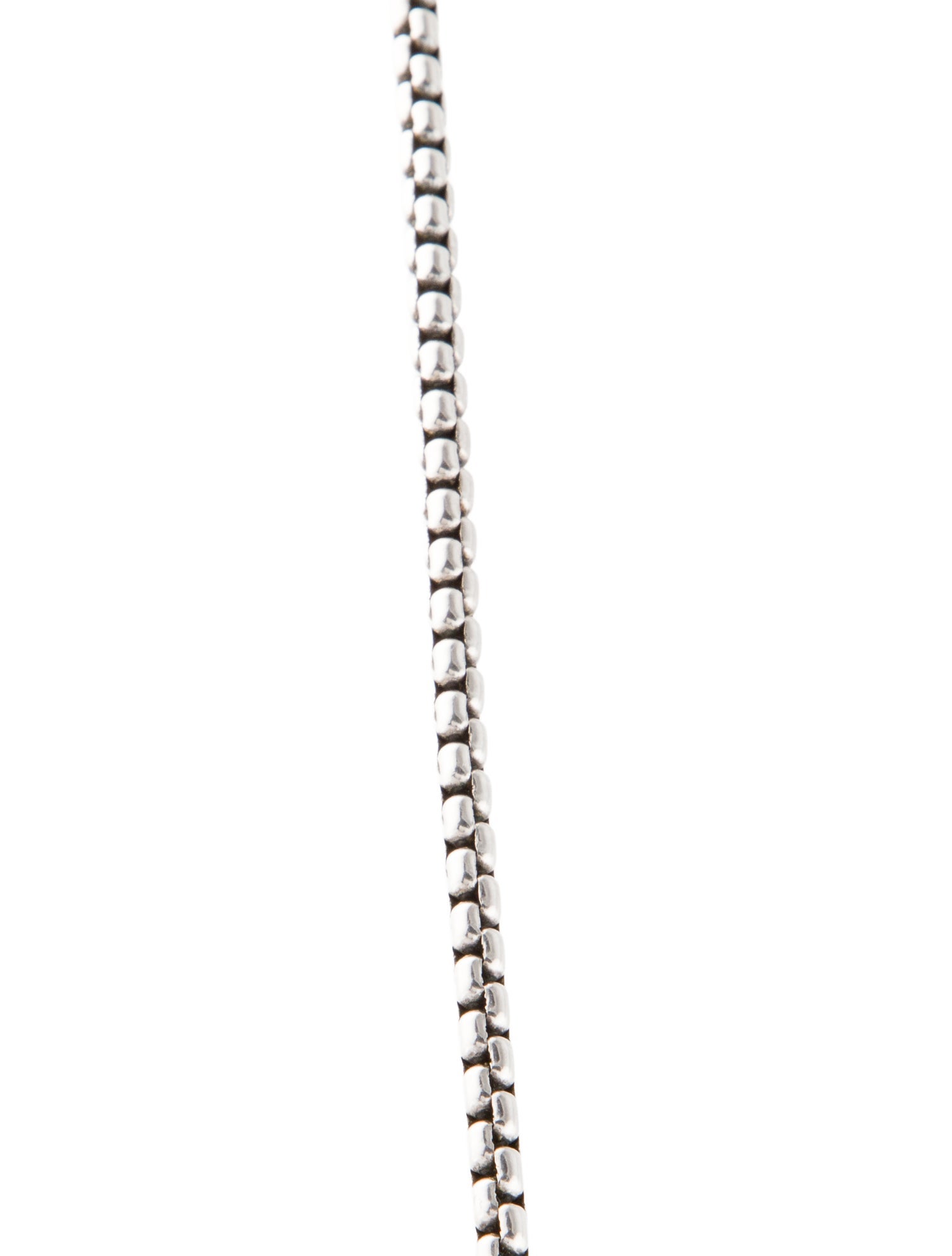 David Yurman Long Box Chain Necklace