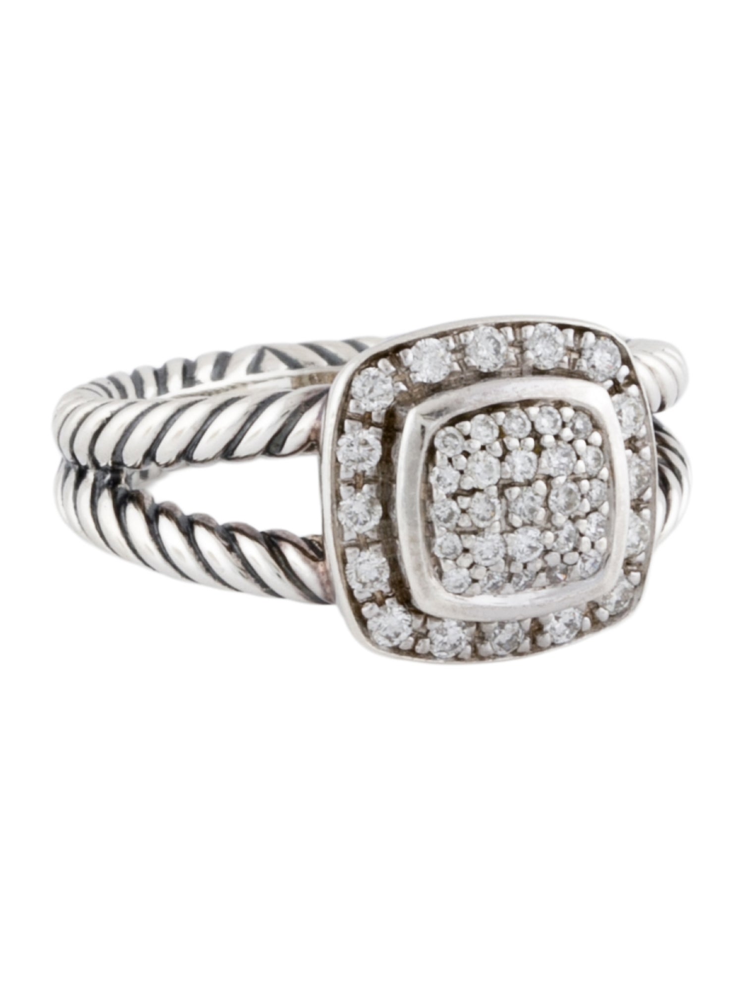 David Yurman Diamond Petite Albion® Ring