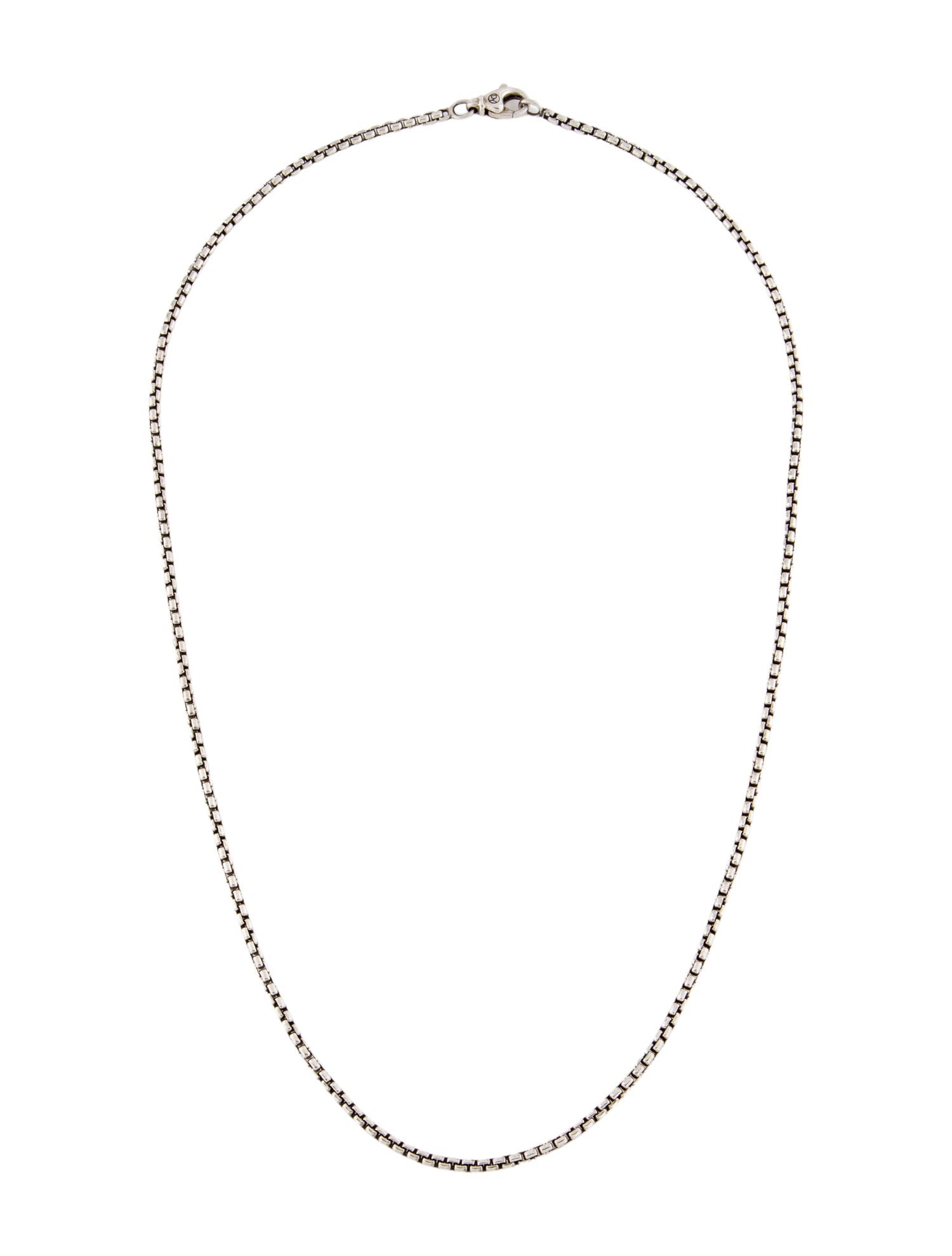 David Yurman Box Chain Necklace