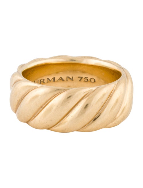 David Yurman Sculpted Cable Contour Band