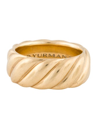 David Yurman Sculpted Cable Contour Band