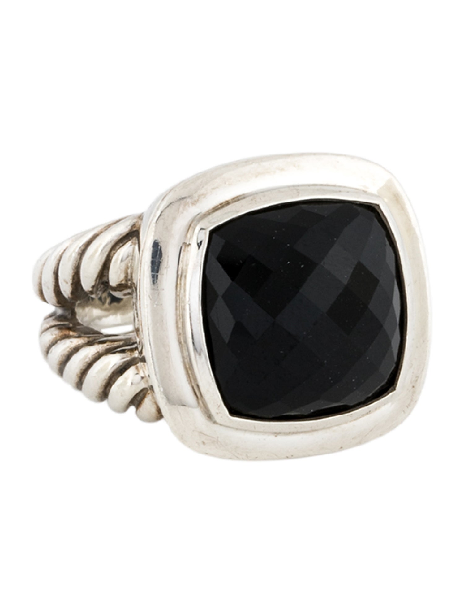 David Yurman Onyx Albion Cocktail Ring