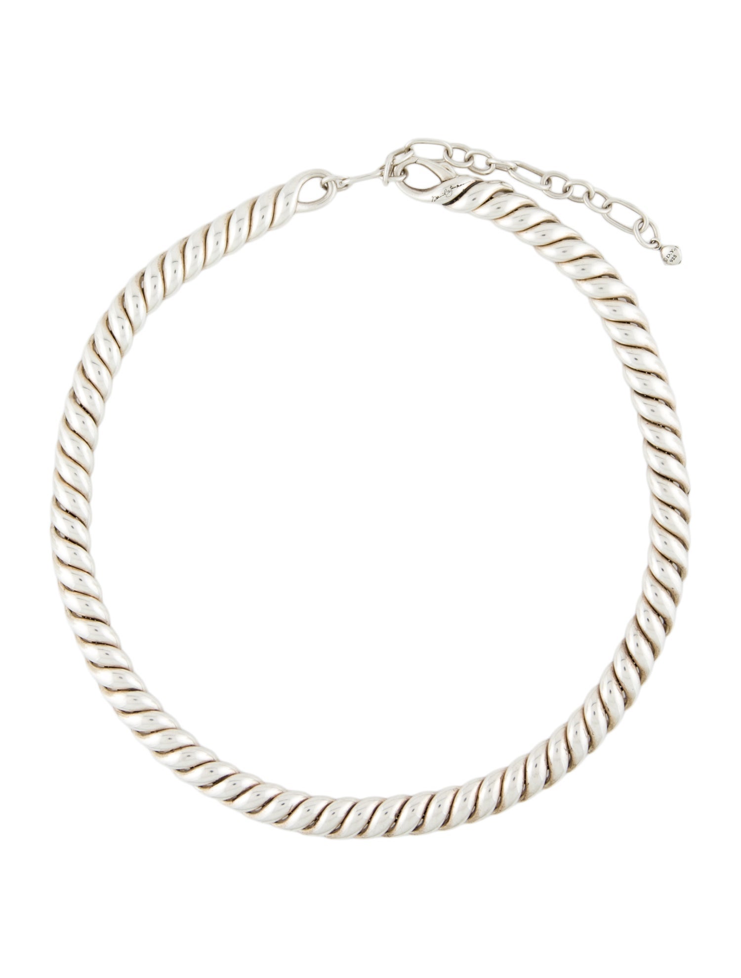 David Yurman Sculpted Cable Necklace