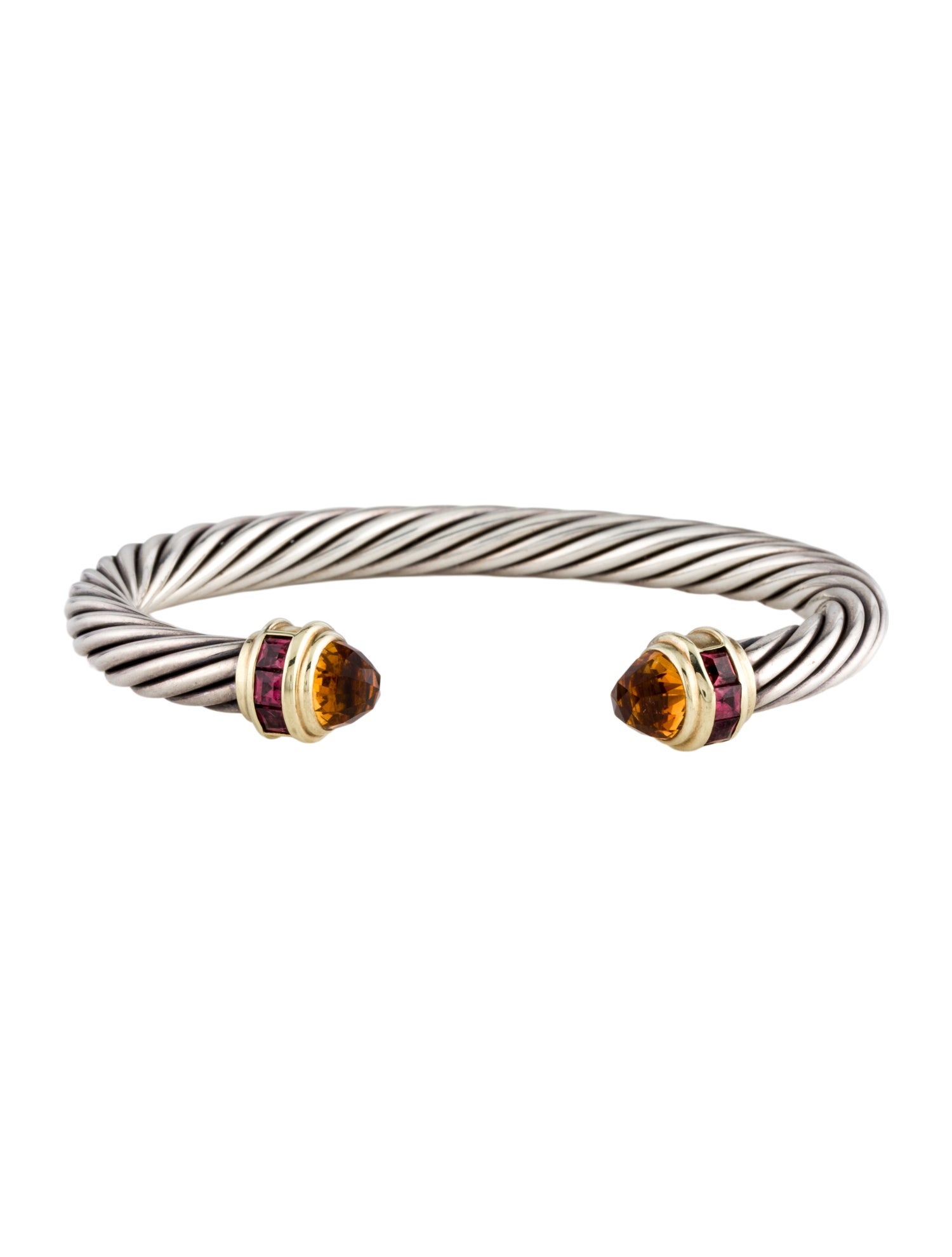 David Yurman Citrine & Garnet Renaissance® Cuff Bracelet