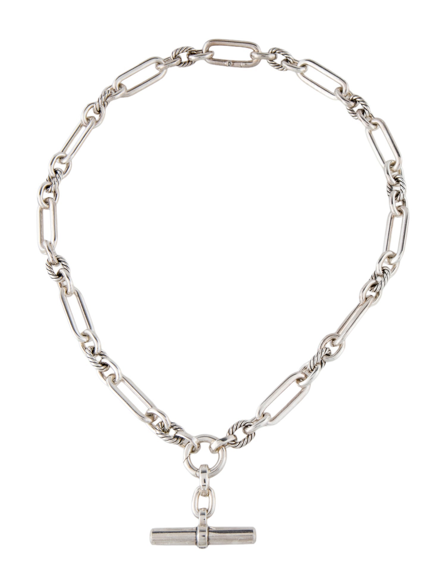 David Yurman Diamond Lexington Chain Necklace
