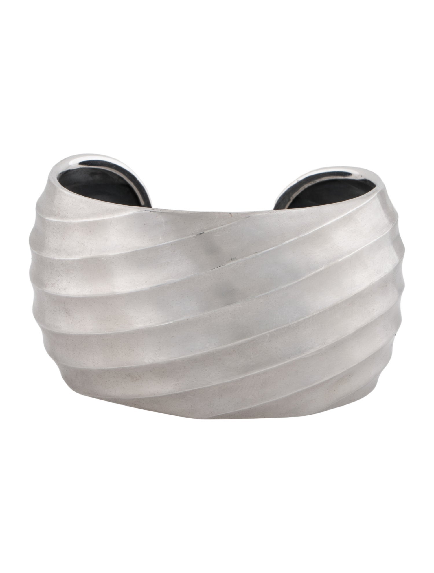 David Yurman Cable Edge Wide Cuff Bracelet