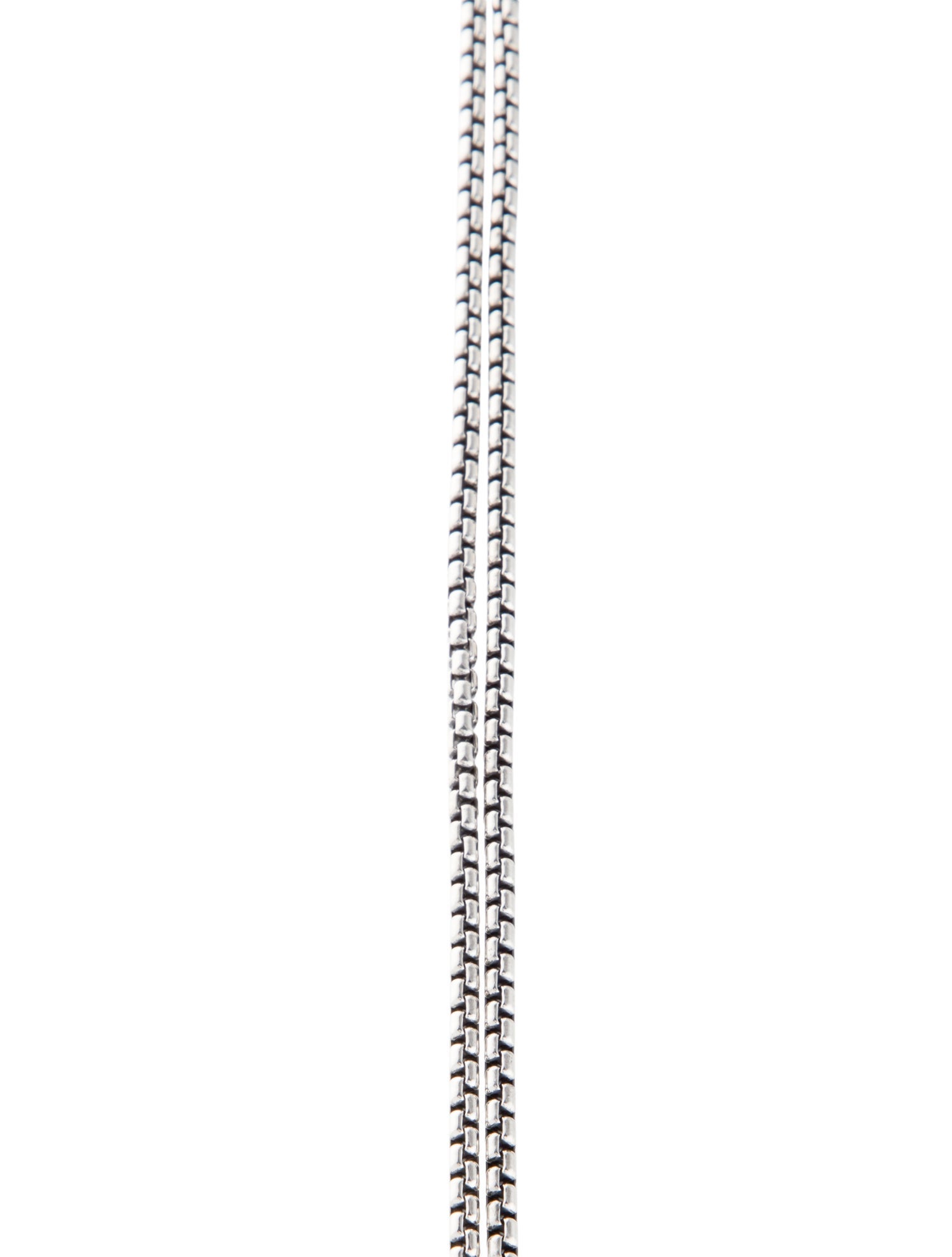 David Yurman Two-Tone Box Chain Necklace