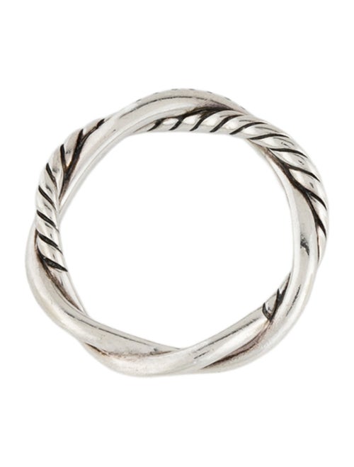 David Yurman Diamond Petite Infinity Band Ring