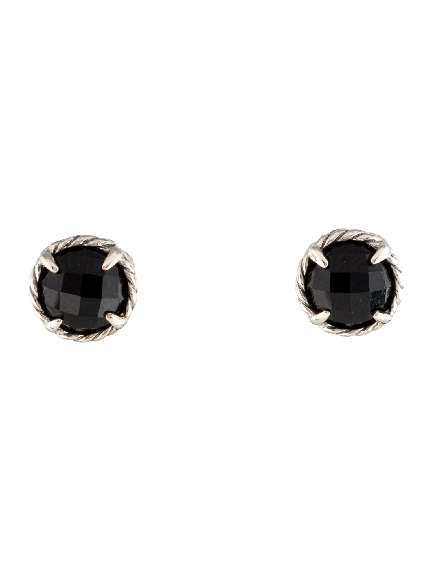 David Yurman Onyx Petite Chatelaine® Stud Earrings
