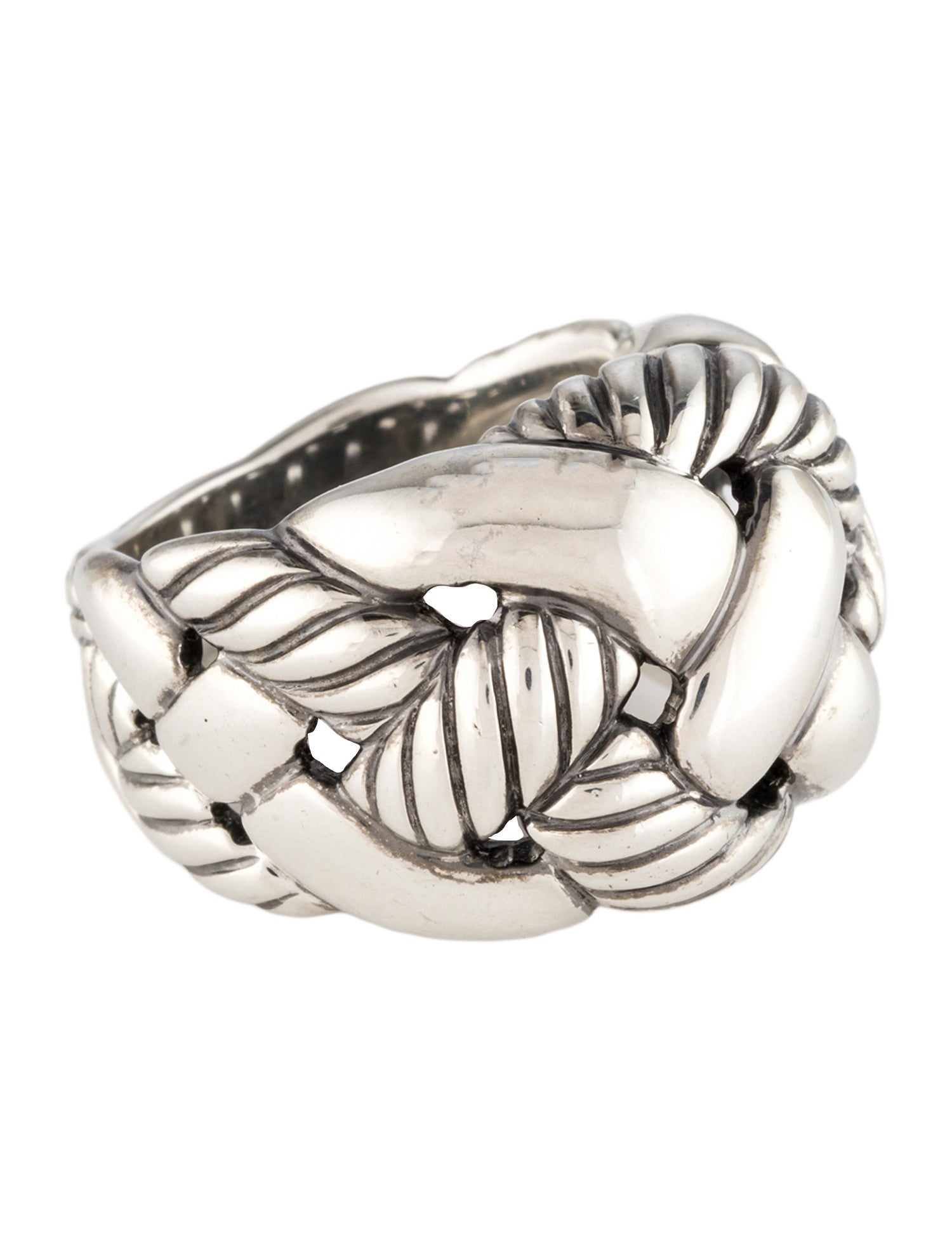David Yurman Woven Knot Cocktail Ring