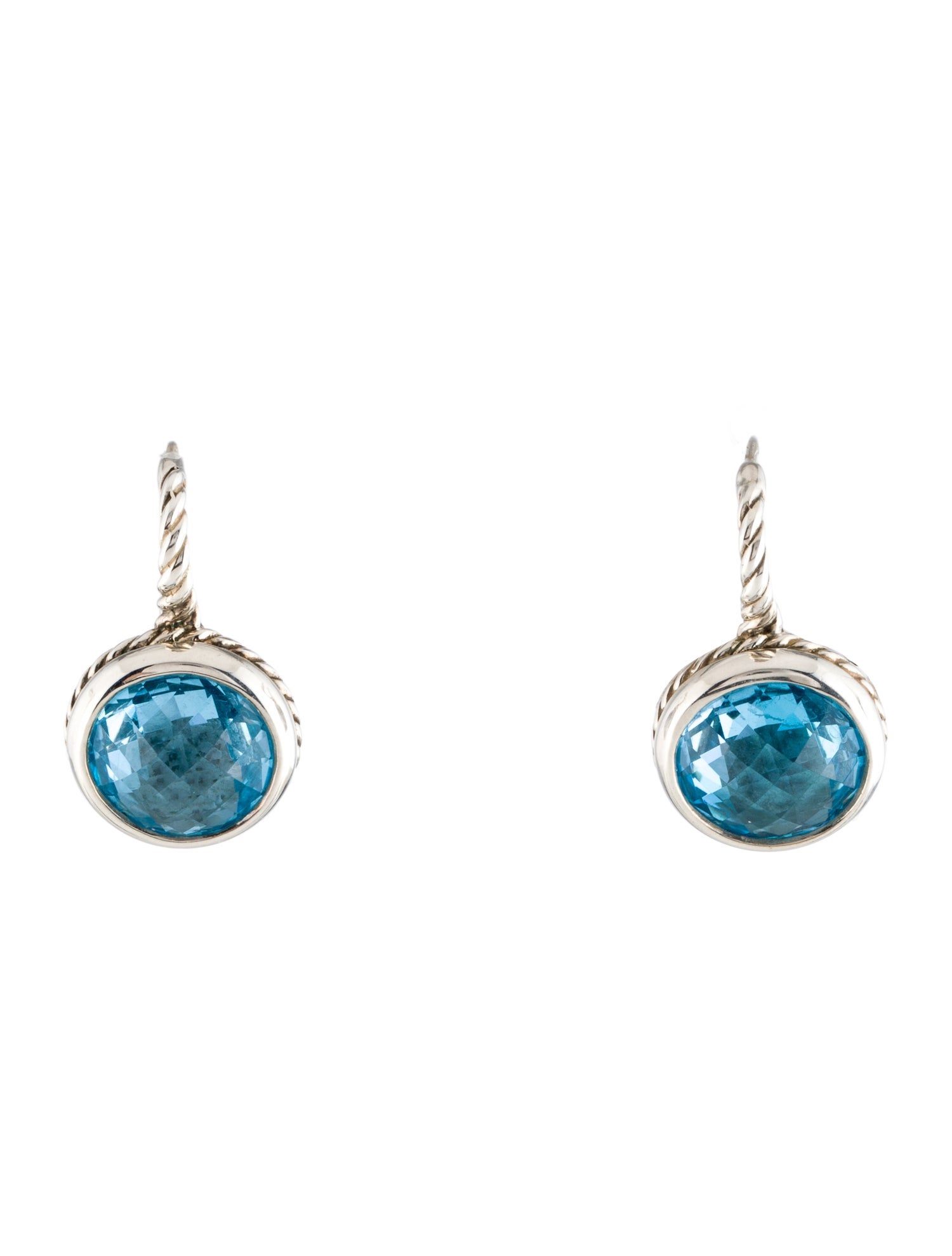 David Yurman Topaz Color Classics Drop Earrings