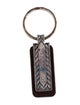 David Yurman Leather Engraved Keychain