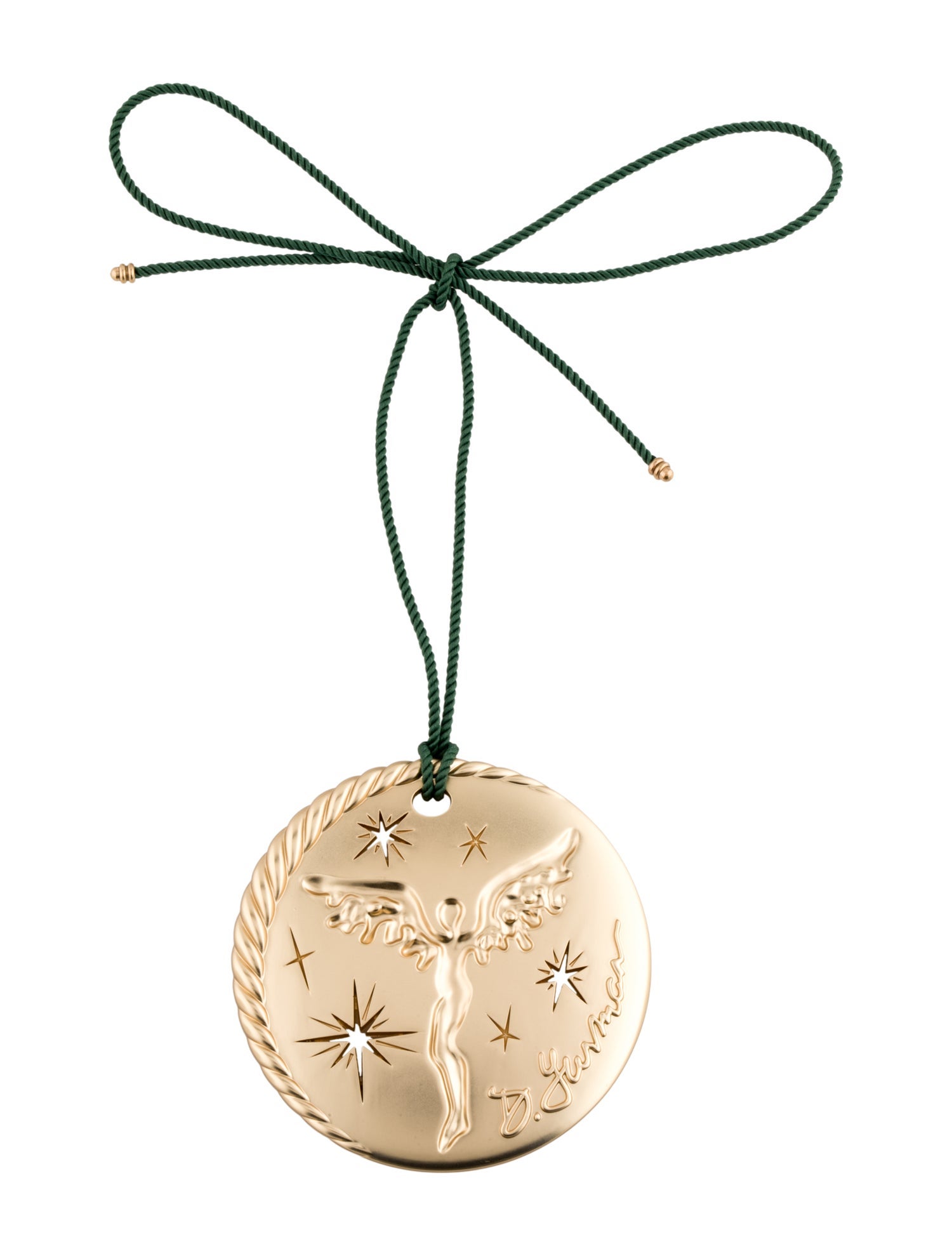 David Yurman Limited-Edition Gold Angel Ornament 2025