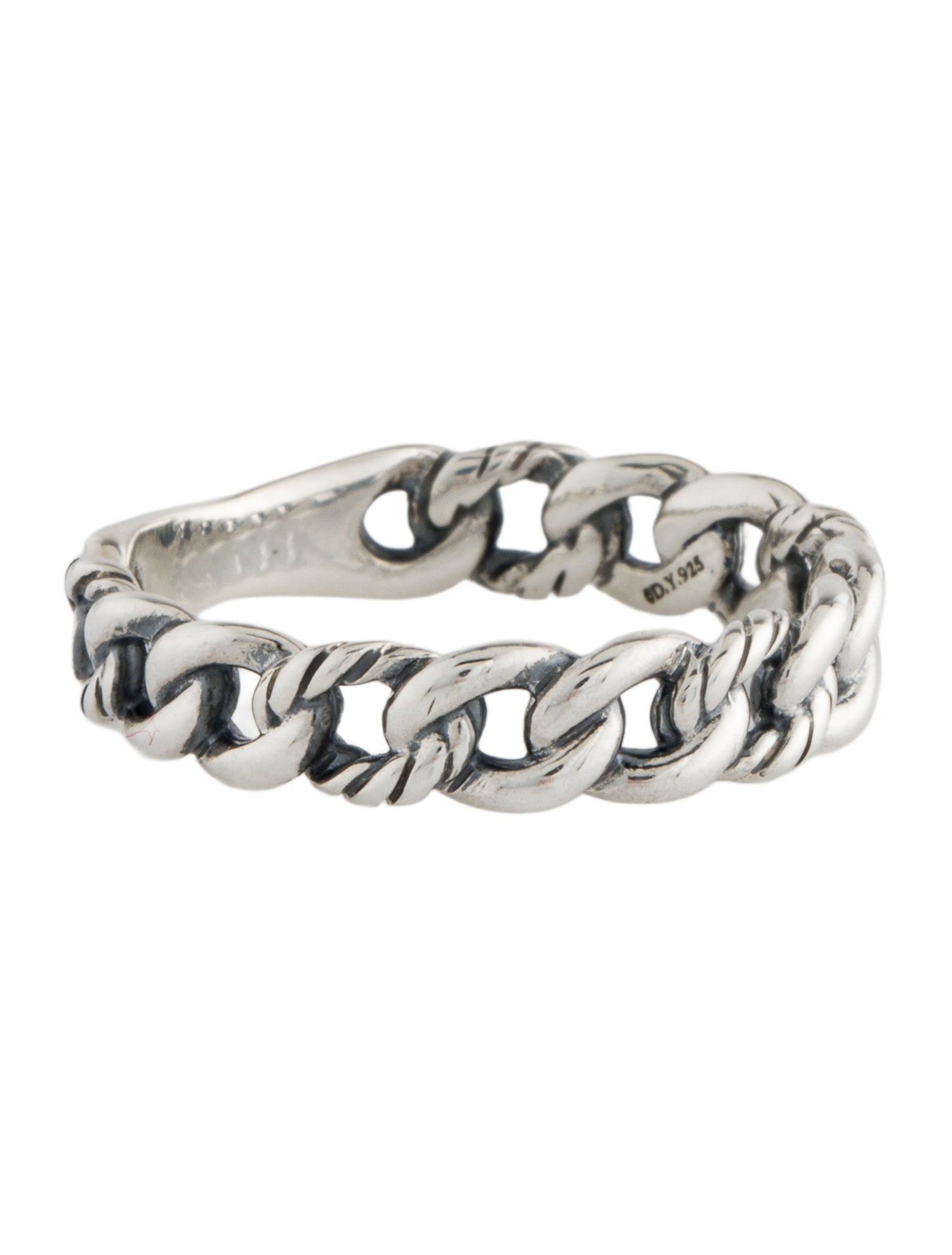 David Yurman Belmont® Curb Link Band Ring