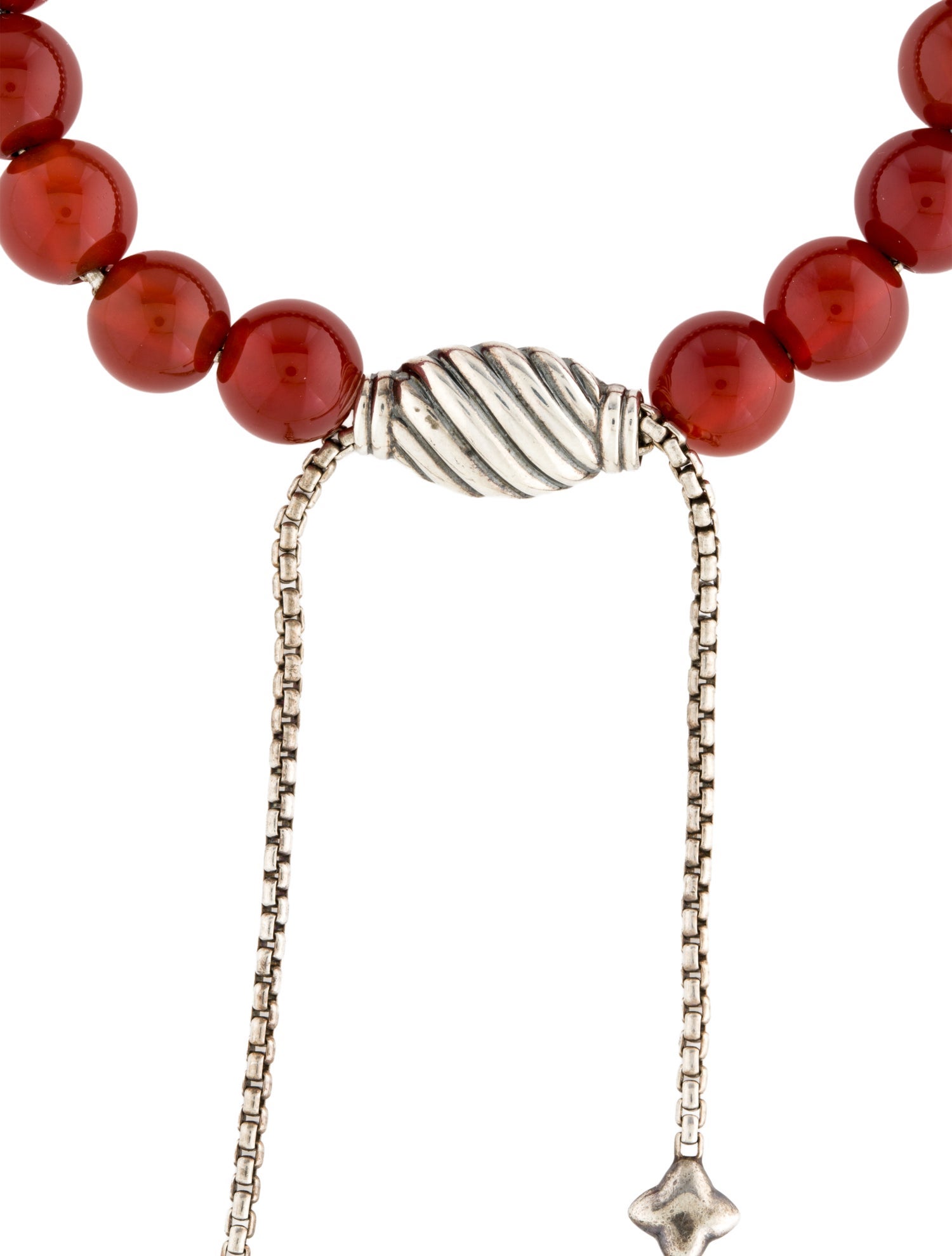 David Yurman Carnelian Spiritual Beads Bracelet