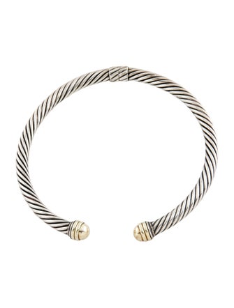 David Yurman Cable Hinged Collar Necklace