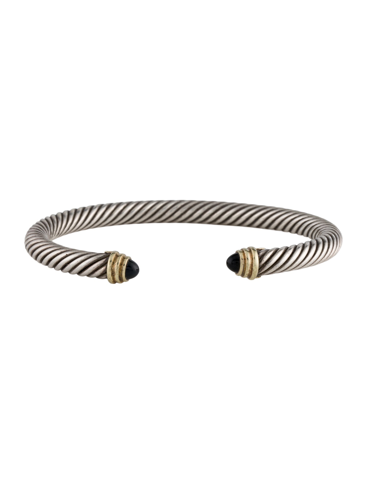 David Yurman Onyx Classic Cable Bracelet