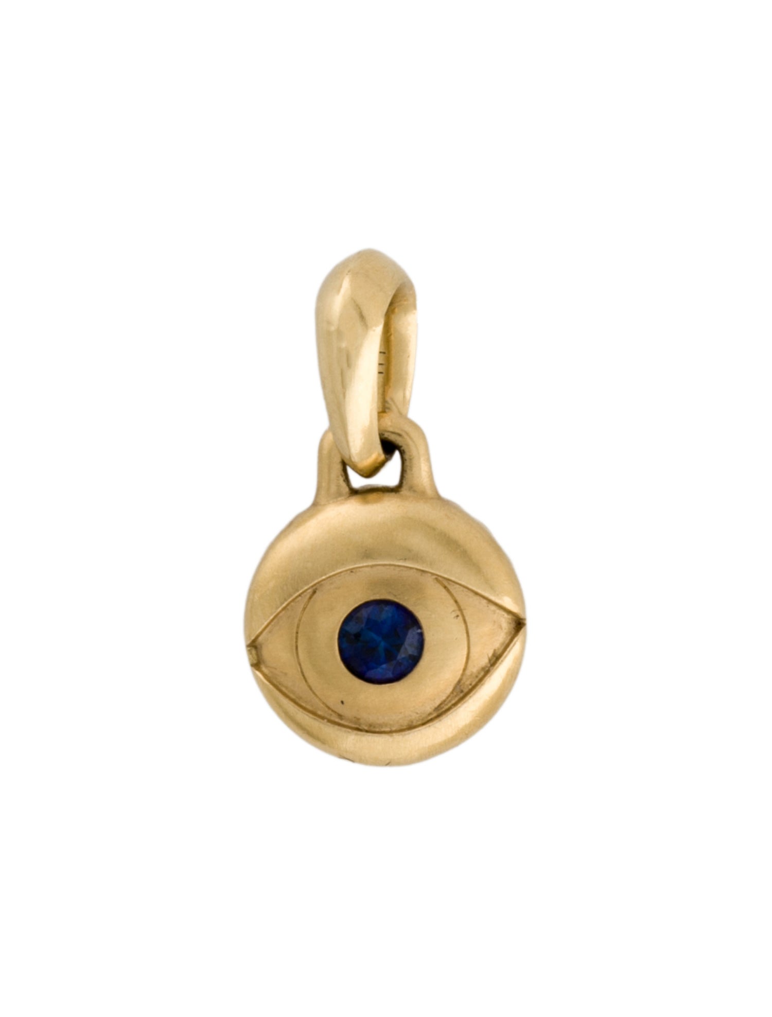 David Yurman 18K Sapphire Evil Eye Amulet