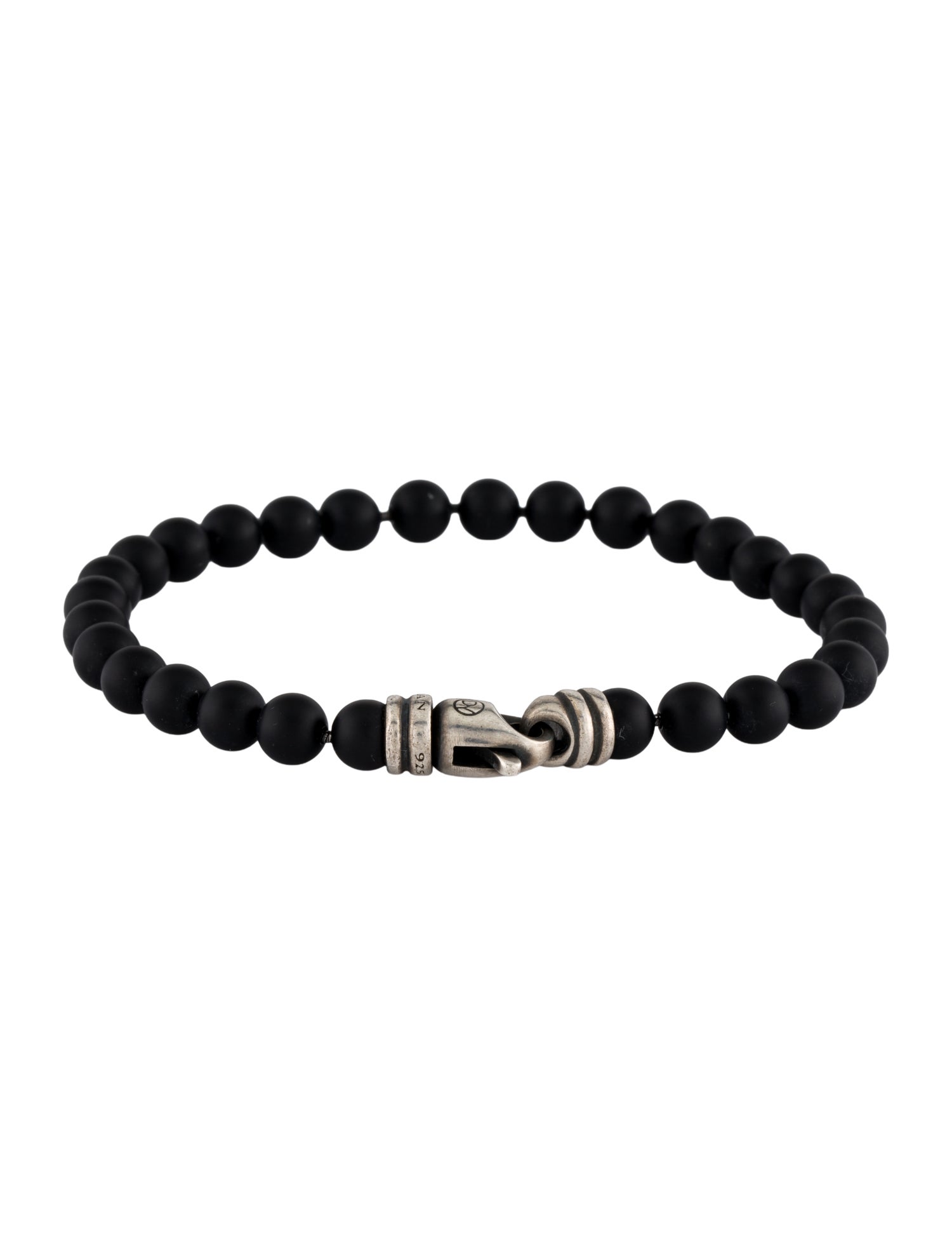 David Yurman Onyx Spiritual Beads Bracelet