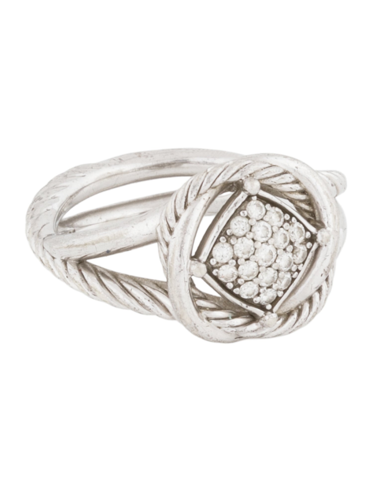 David Yurman Infinity Diamond Ring