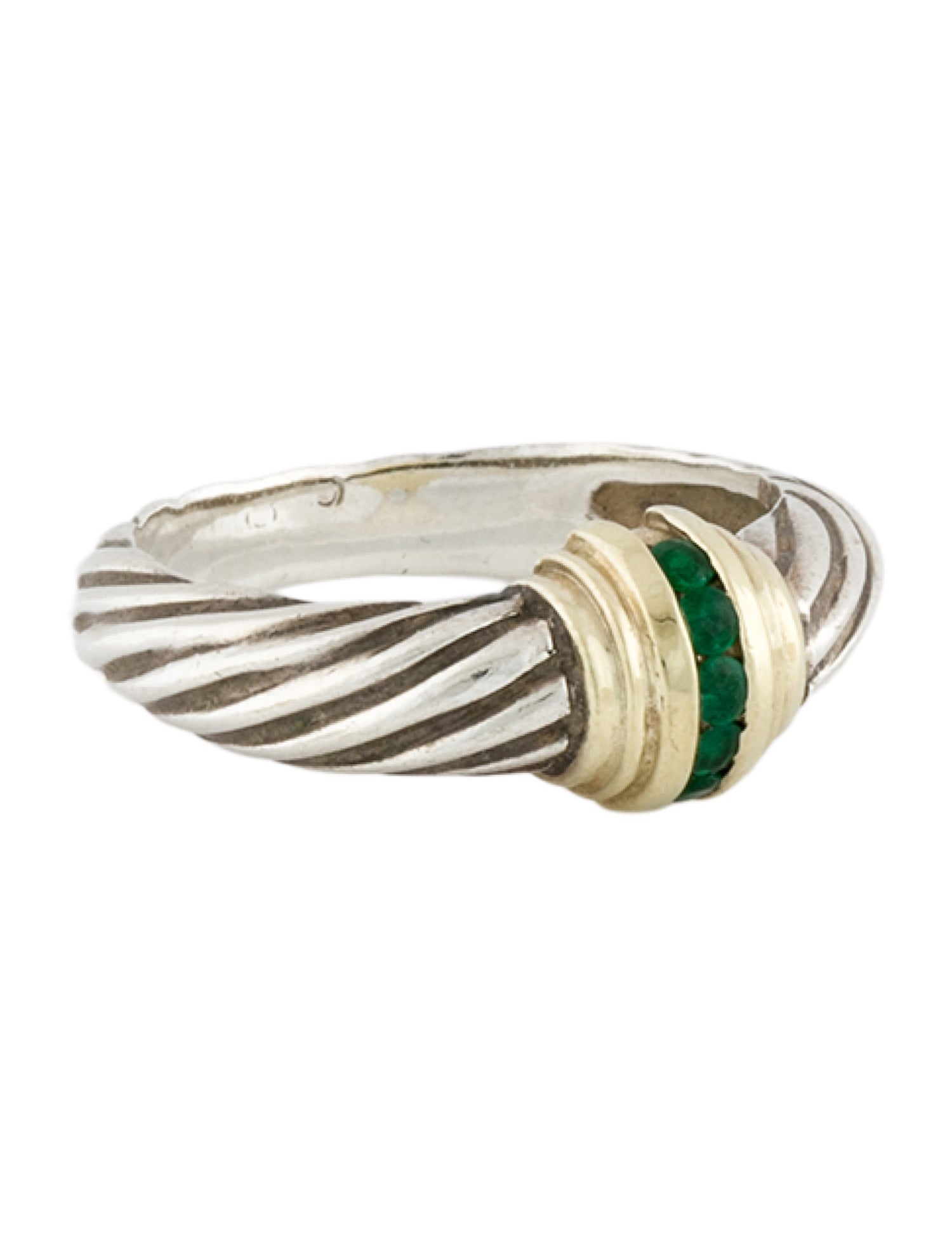 David Yurman Emerald Ring